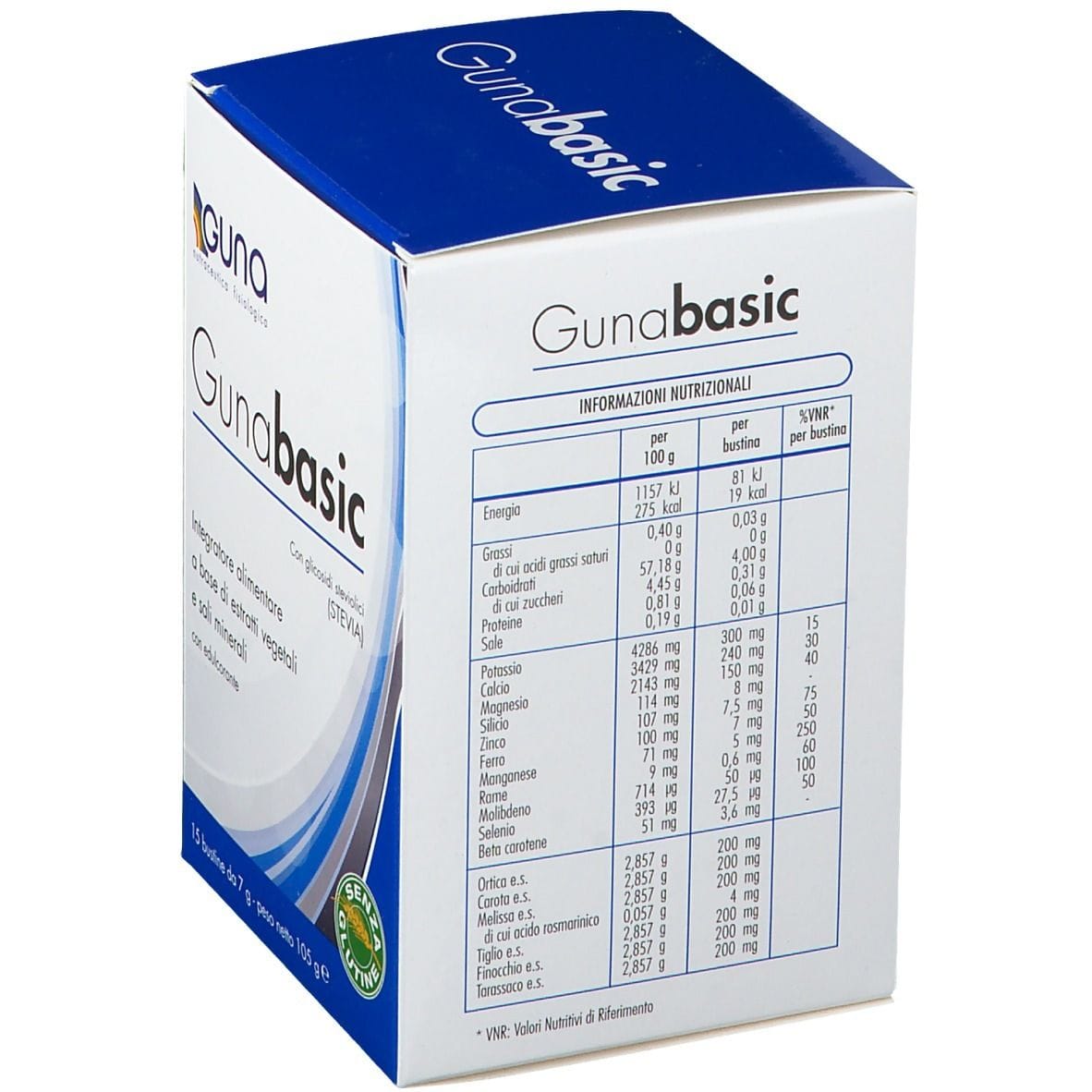 GUNABASIC POLVERE 15 BUSTINE