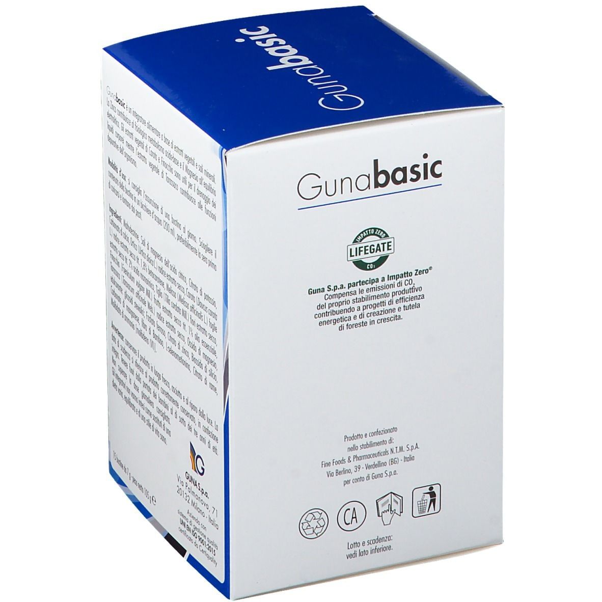 GUNABASIC POLVERE 15 BUSTINE