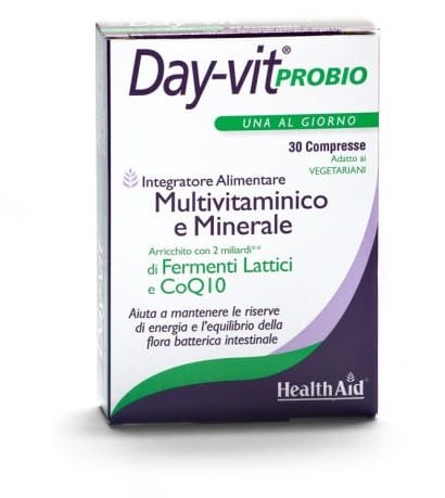 Integratore Day Vit Probio con fermenti lattici, 30 compresse
