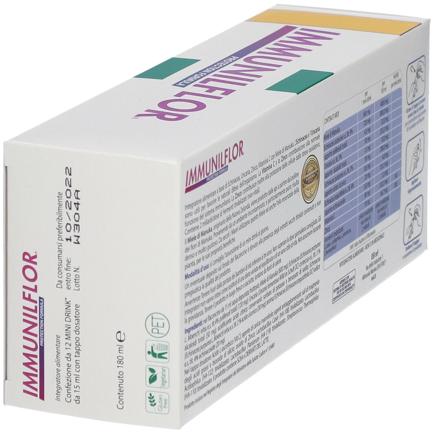 ESI IMMUNILFLOR MINI DRINK 12 MINI DRINK