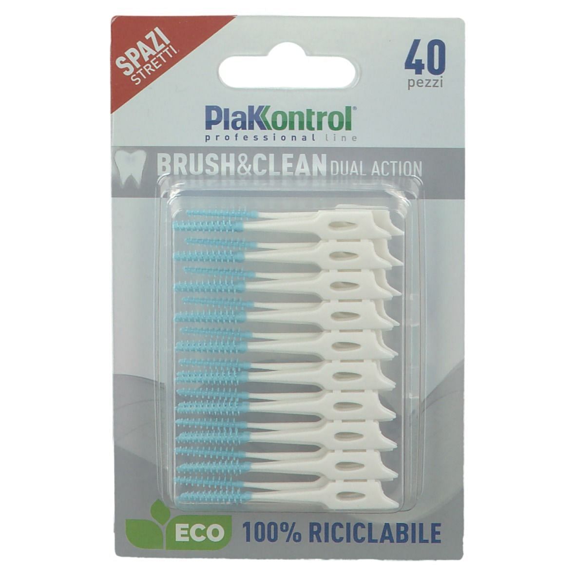 Plakkontrol Brush & Clean Scovolini Spazi Stretti 40 Pezzi