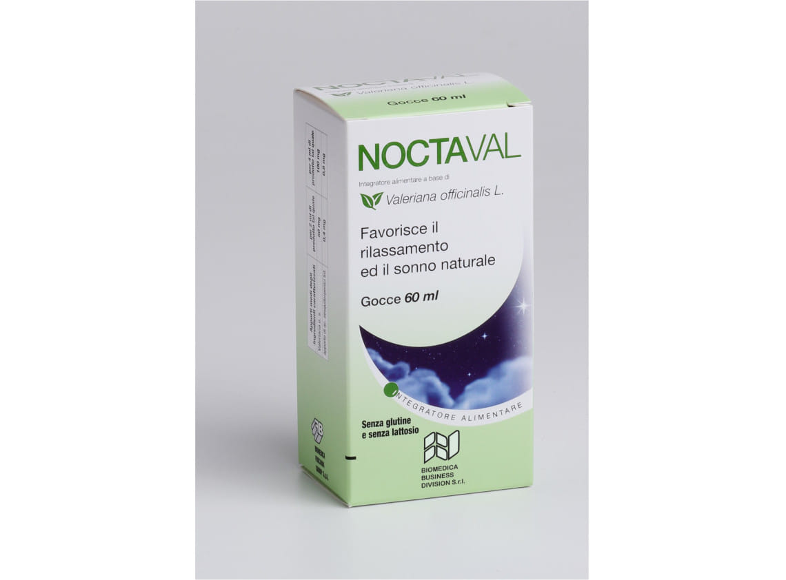 NOCTAVAL GOCCE 50 ML SENZA GLUTINE NATURALMENTE PRIVO DI LATTOSIO