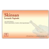 SKINSAN LAVANDA VAGINALE 4 FLACONI 140 ML + 4 CANNULE VAGINALI MONOUSO IN BLISTER