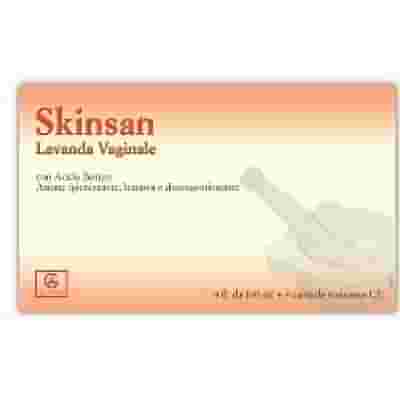 SKINSAN LAVANDA VAGINALE 4 FLACONI 140 ML + 4 CANNULE VAGINALI MONOUSO IN BLISTER