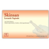 Lavanda vaginale Skinsan con acido borico, 4 flaconi 140ml