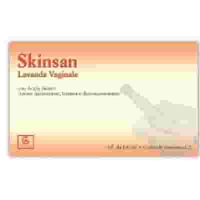 Lavanda vaginale Skinsan con acido borico, 4 flaconi 140ml