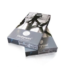 LEI E LUI CALZINO NERO 2 FLEBYSAN