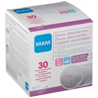 Coppette assorbilatte MAM ultrasottili, 30 pezzi