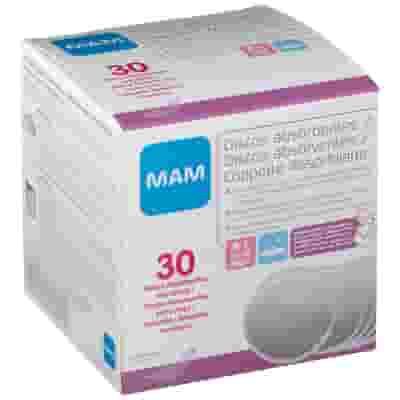 Coppette assorbilatte MAM ultrasottili, 30 pezzi