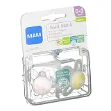 MAM START SUCCHIETTO 0-2 MESI SILICONE CONFEZIONE DOPPIA