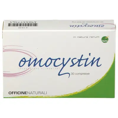 OMOCYSTIN 30 COMPRESSE 850 MG OMOCYSTIN 30 COMPRESSE 850 MG