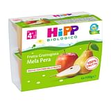 HIPP BIO FRUTTA GRATTUGGIATA MELA PERA 4X100 G