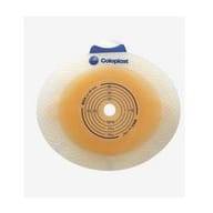 PLACCA PER ILEOSTOMIA E COLOSTOMIA SISTEMA A 2 PEZZI SENSURA CLICK FORO 35MM FLANGIA 50MM 5 PEZZI