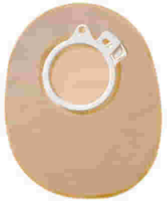 SACCA PER COLOSTOMIA SISTEMA A 2 PEZZI SENSURA CLICK CHIUSA RICOPERTA IN TNT FORO 50MM CAPACITA' MIDI 340ML 30 PEZZI