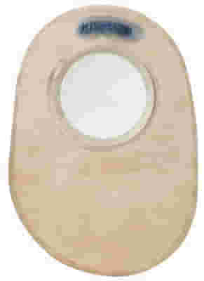 SACCA PER COLOSTOMIA SISTEMA A 2 PEZZI SENSURA CLICK CHIUSA TRASPARENTE FLANGIA 40MM CAPACITA' 340ML 30 PEZZI