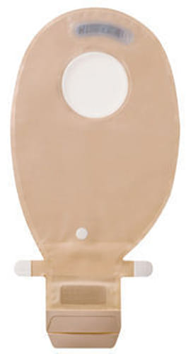 SACCA PER ILEOSTOMIA SISTEMA A 2 PEZZI SENSURA CLICK APERTA TRASPARENTE FORO 50MM CAPACITA' 650ML 30 PEZZI