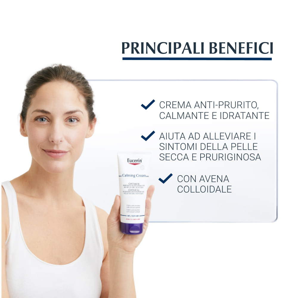 Crema Eucerin Lenitiva per Prurito e Pelle Secca 200ml