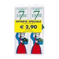 Dentifricio 7 Erbe agli estratti vegetali, 50ml+50ml