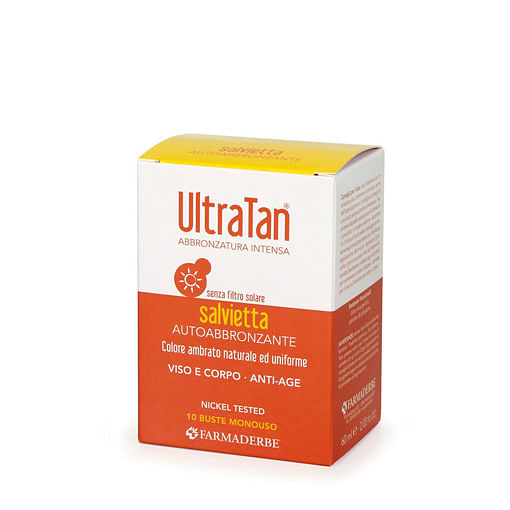 Ultra Tan Salviette Autoabbronzanti 10 Buste