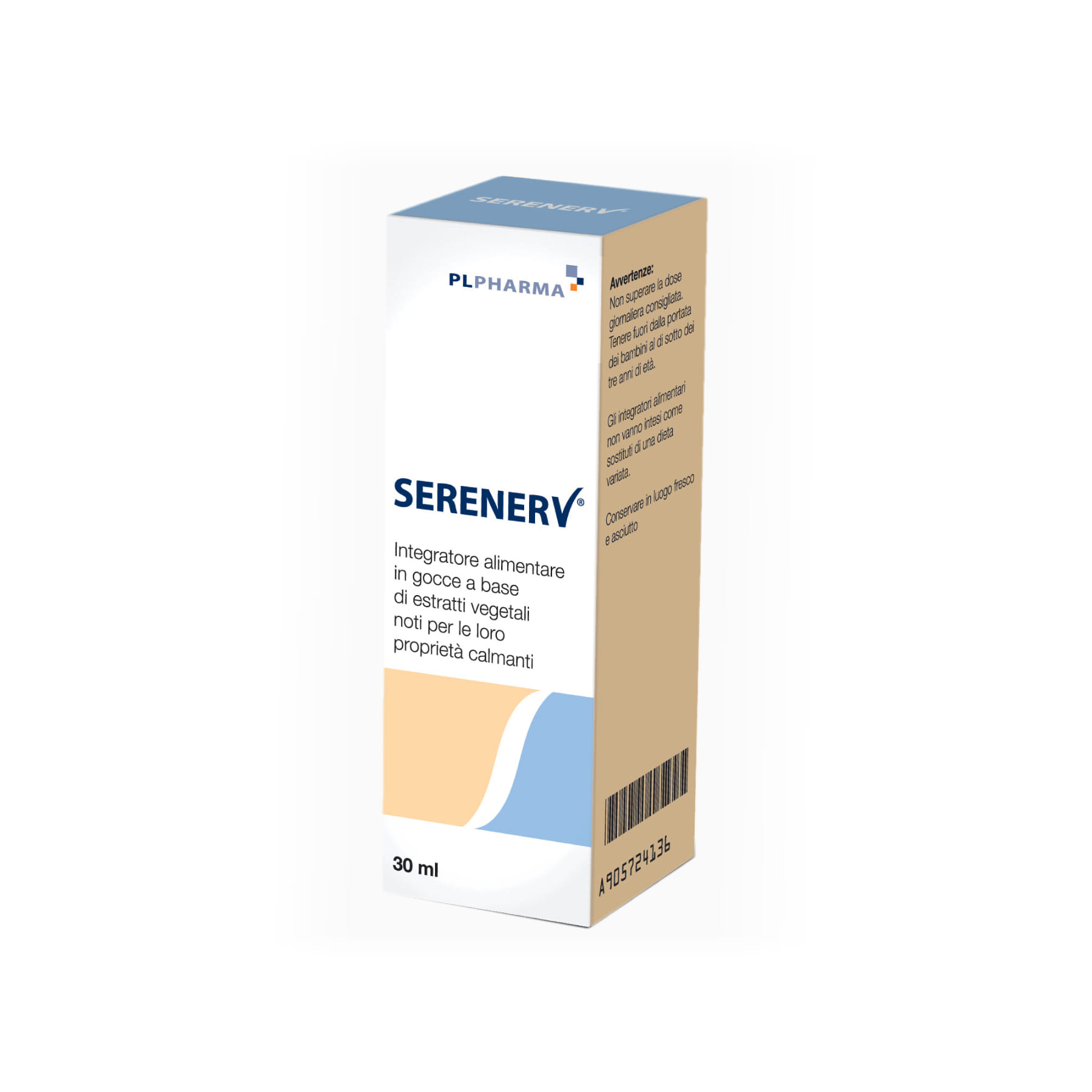 Serenerv Gocce fitoterapiche per relax e calma, 30ml
