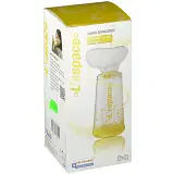 CAMERA DISTANZIATRICE PER EROGATORI SPRAY PREDOSATI L'ESPACE 220ML PEDIATRICO SPAZIO MORTO 49ML CON MASCHERA VALVOLA INSPIRAZIONE 2 VALVOLE ESPIRAZIONE CODICE COLORE GIALLO