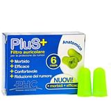 SCUDO FILTRO AURICOLARE PLUS SNR 37 DB 5-11MM 6 PAIA