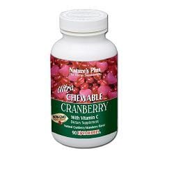 Integratore Cranberry Nature's PLUS con Vitamina C, 90 tavolette