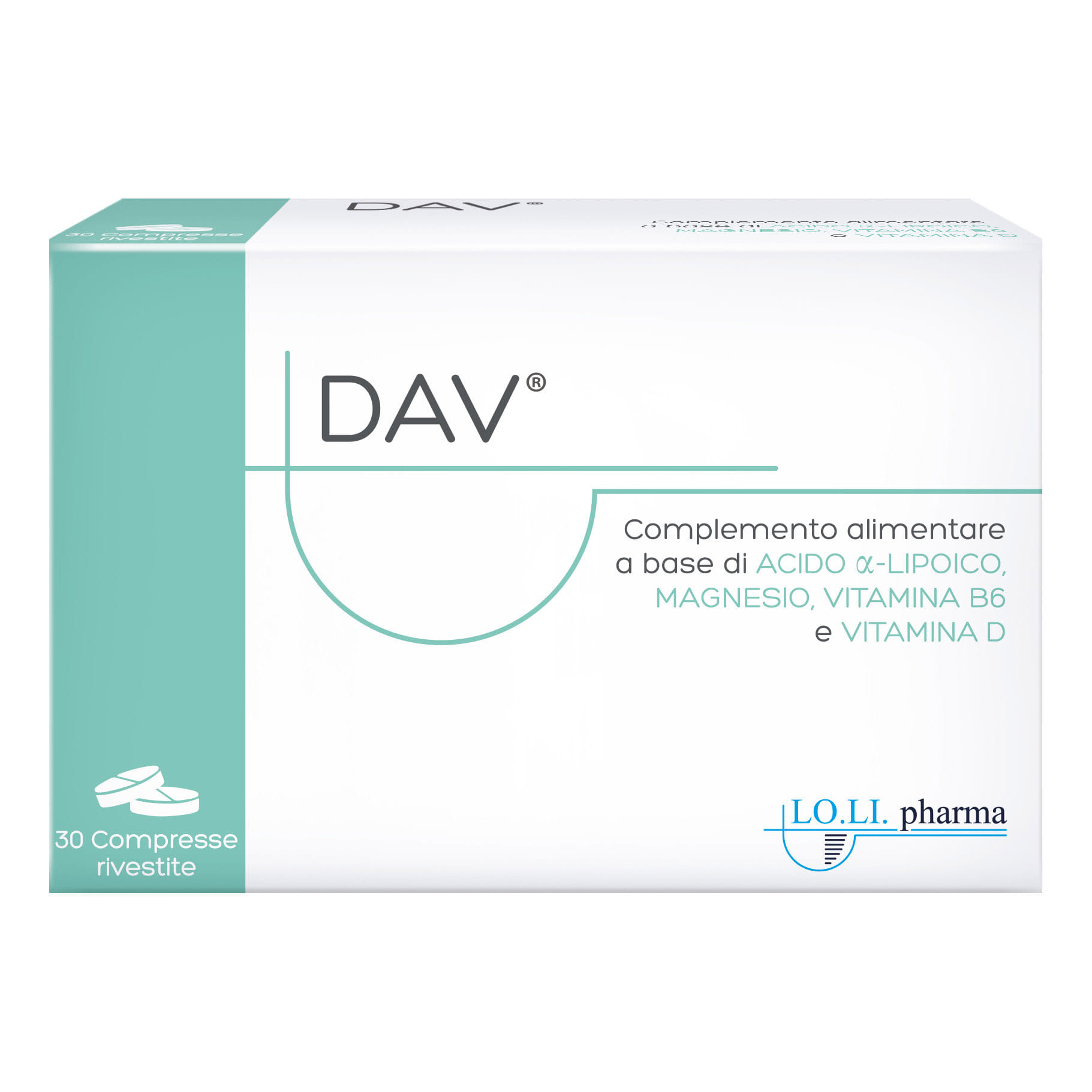 Integratore DAV per il benessere femminile, 30 compresse