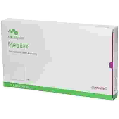 MEDICAZIONE ASSORBENTE IN SCHIUMA DI POLIURETANO MEPILEX 10X20 CM 5 PEZZI