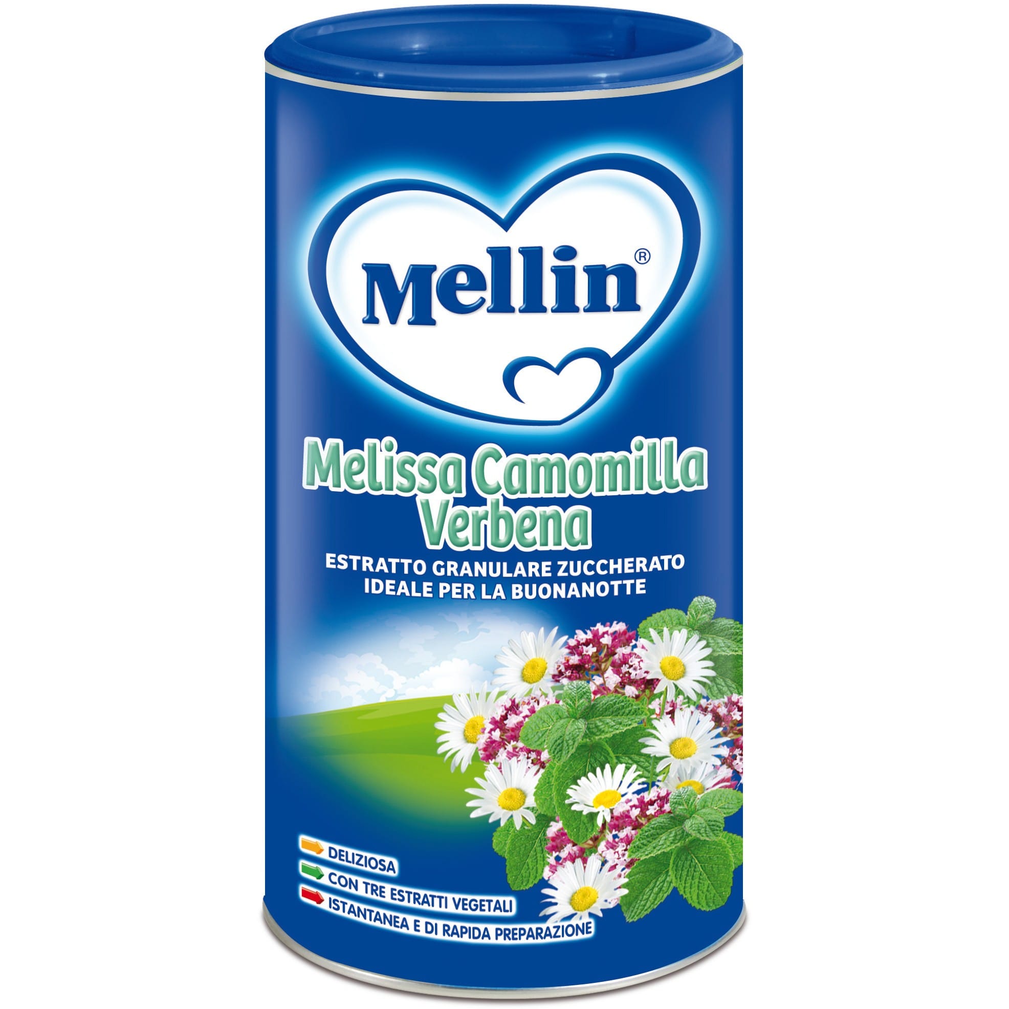 Tisana Mellin Baby Buonanotte Camomilla e Verbena 200g