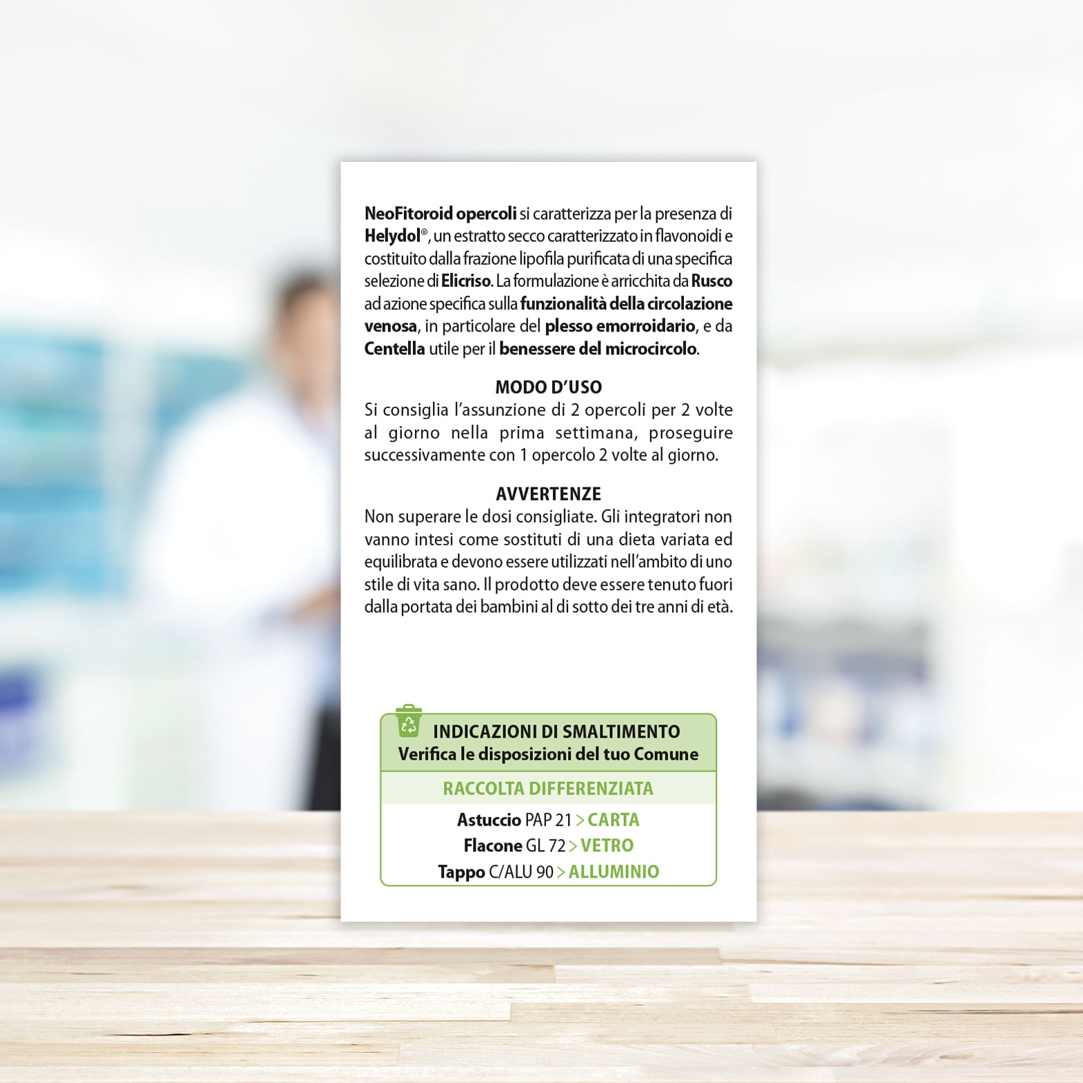 NEOFITOROID 50 OPERCOLI 500 MG