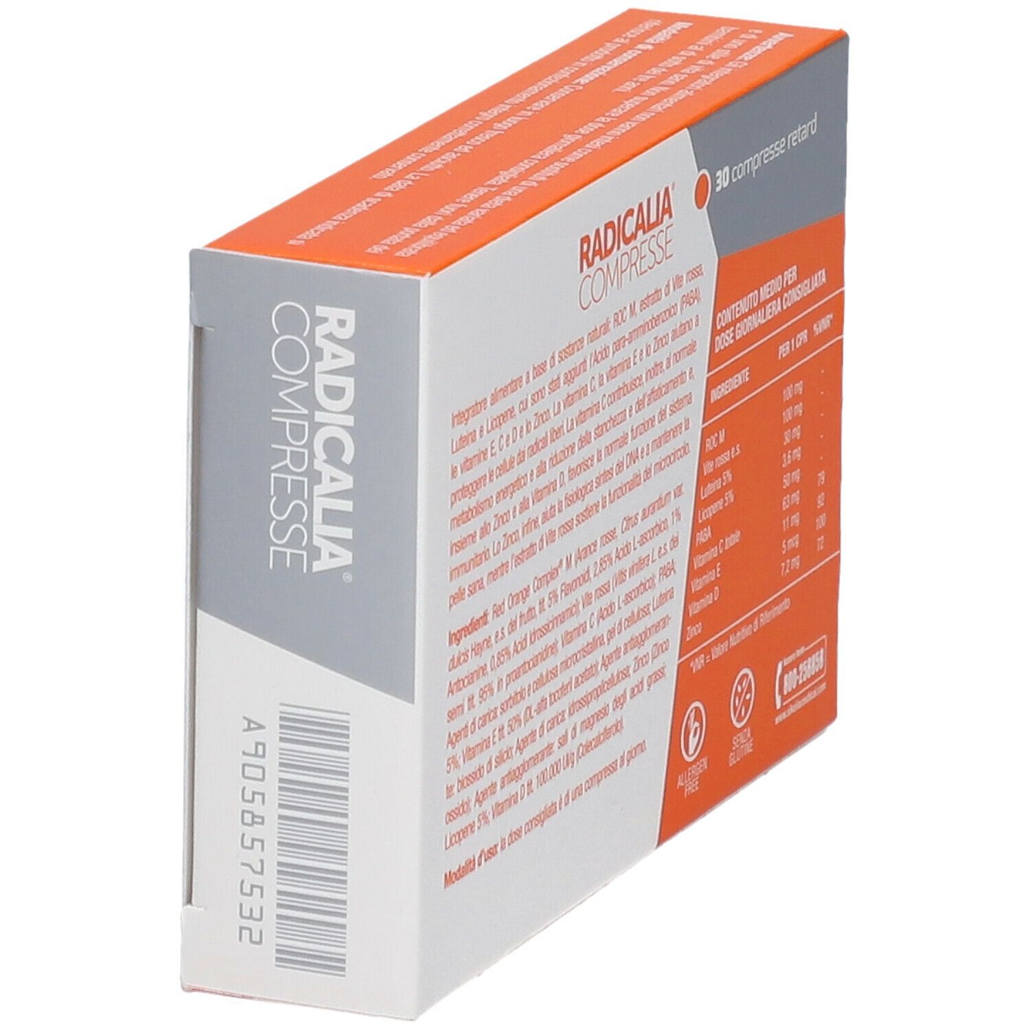 RADICALIA 30 COMPRESSE