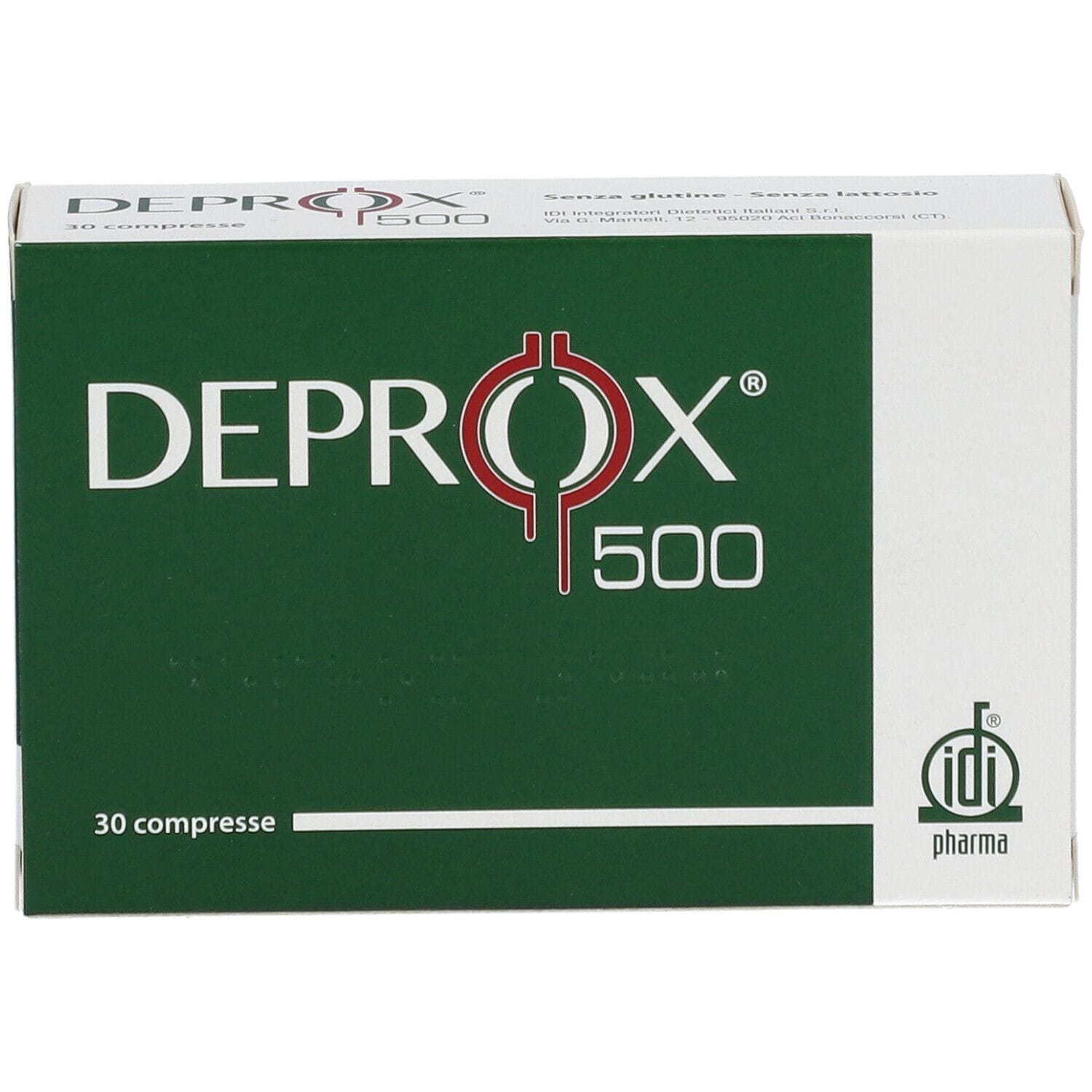 Integratore Deprox 500 per il benessere prostatico, 30 compresse
