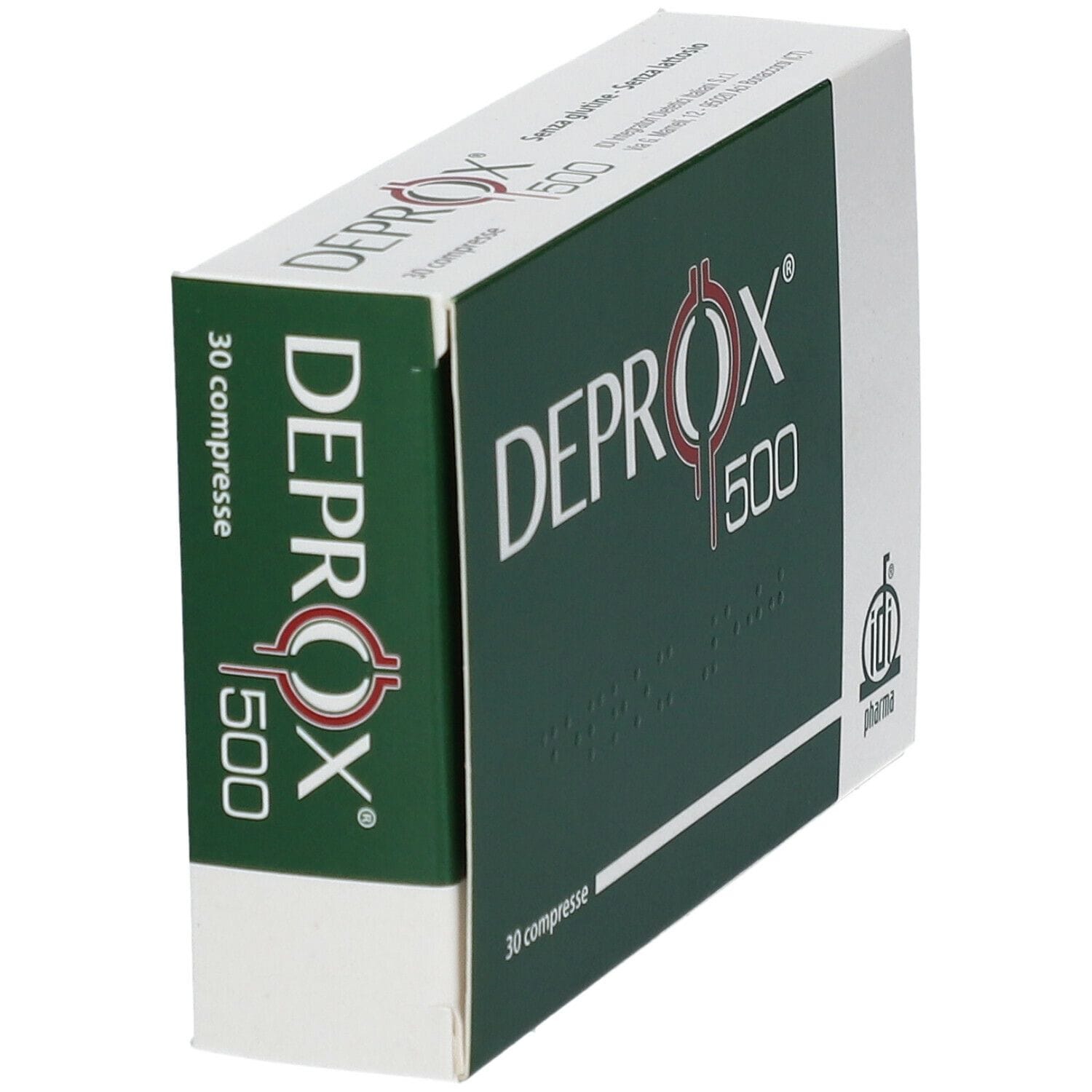Integratore Deprox 500 per il benessere prostatico, 30 compresse