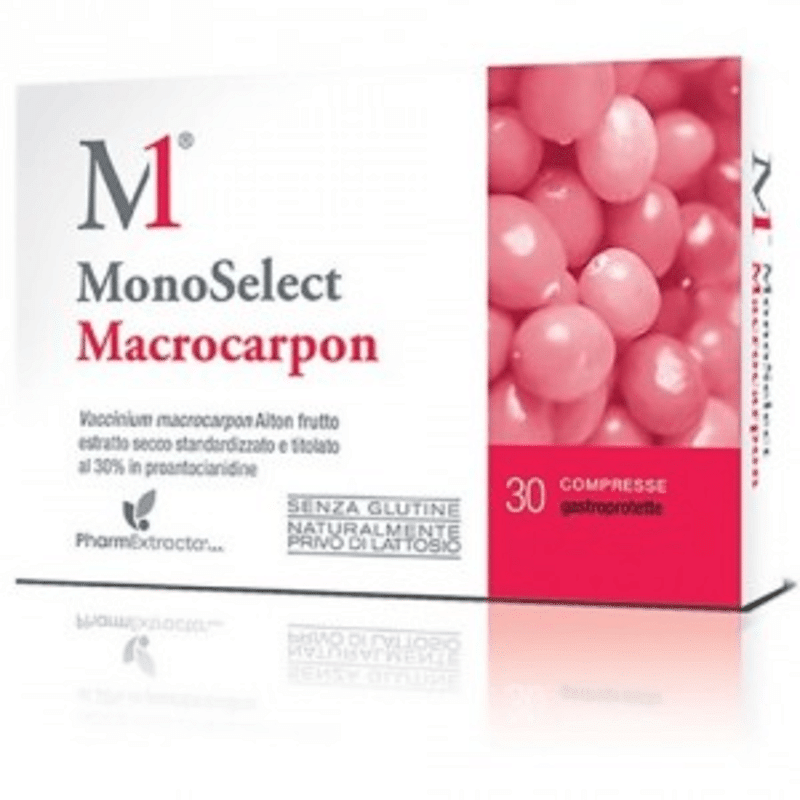 Monoselect Macrocarpon 30 Compresse Gastroprotette