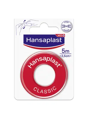 CEROTTO ROCCHETTO HANSAPLAST CLASSIC 5MX2,50CM 1 PEZZO CEROTTO ROCCHETTO HANSAPLAST CLASSIC 5MX2,50CM 1 PEZZO