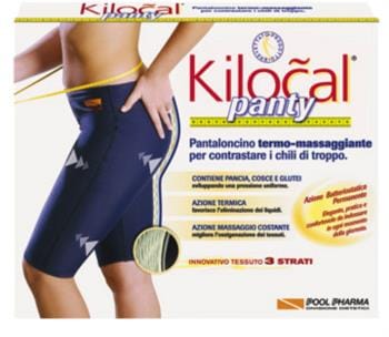 Pantaloncino snellente Kilocal Panty Blu, taglia L