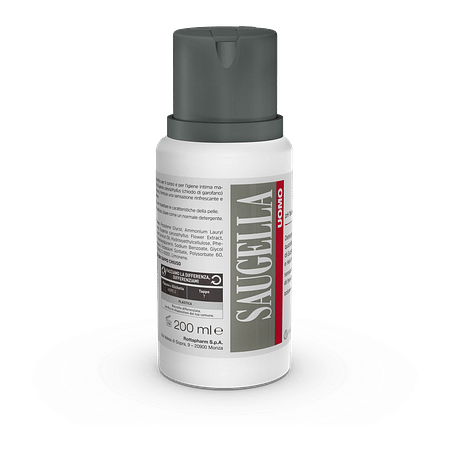 SAUGELLA UOMO PH FISIOLOGICO DETERGENTE MASCHILE 200 ML