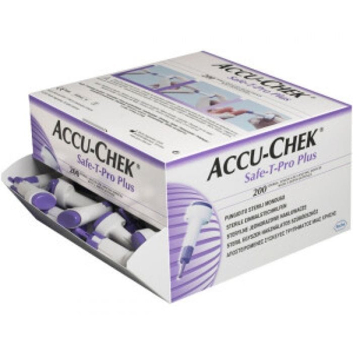 Lancette Pungidito Accu Chek Safe T Pro Plus Pd 200 Pezzi