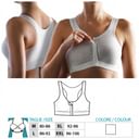 ORIONE 9696 REGGISENO POST-OPERATORIO BIANCO XXL