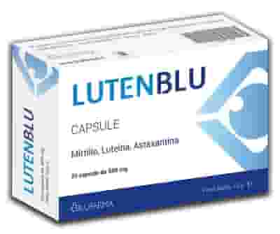 Integratore Lutenblu con mirtillo e luteina, 20 capsule
