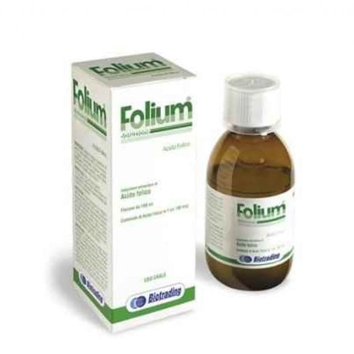 Integratore Folium con acido folico, soluzione 150ml