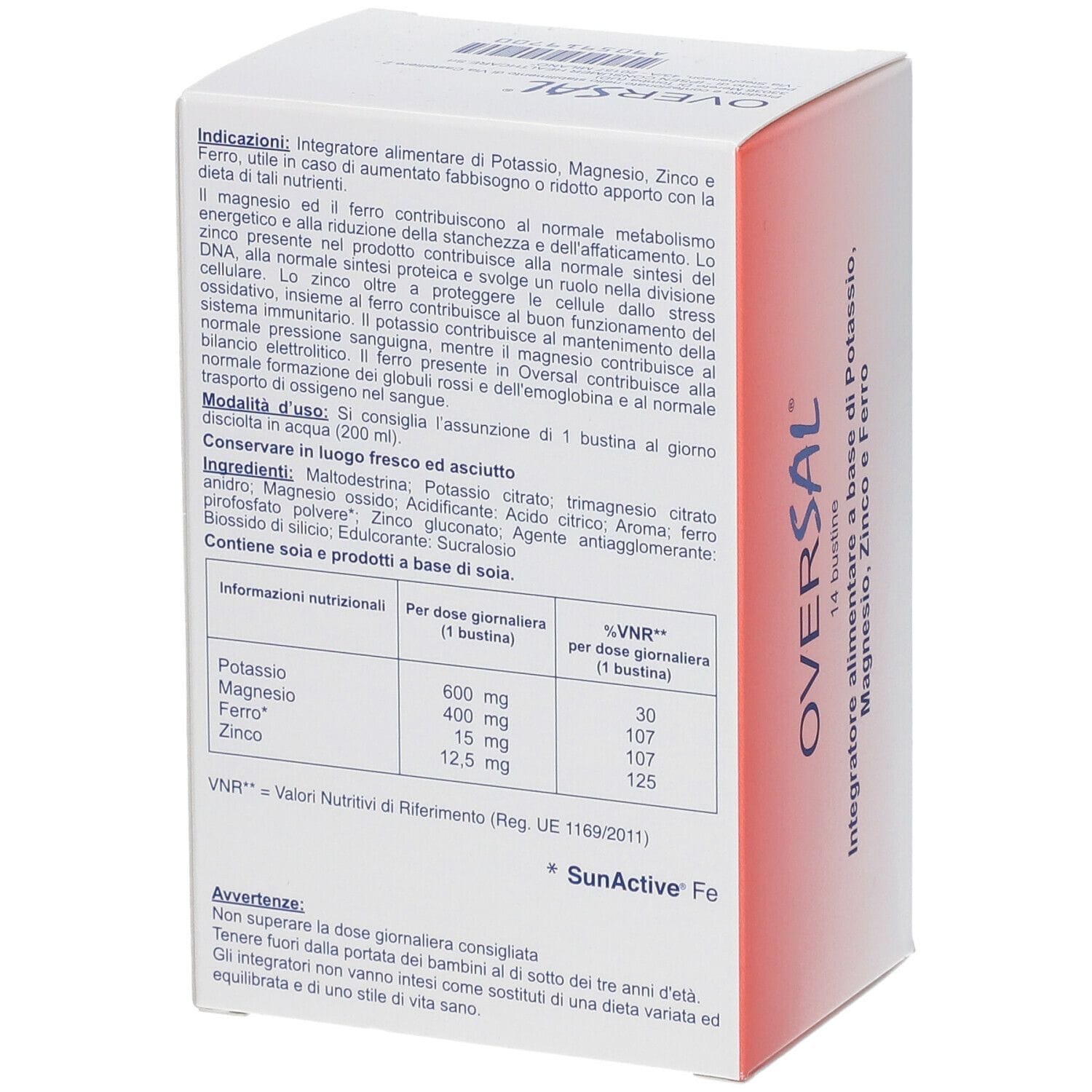 OVERSAL 14 BUSTINE