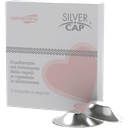 SILVER CAP COPPETTE IN ARGENTO COPRI CAPEZZOLI PER ALLATTAMENTO 2 PEZZI