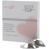 SILVER CAP COPPETTE IN ARGENTO COPRI CAPEZZOLI PER ALLATTAMENTO 2 PEZZI