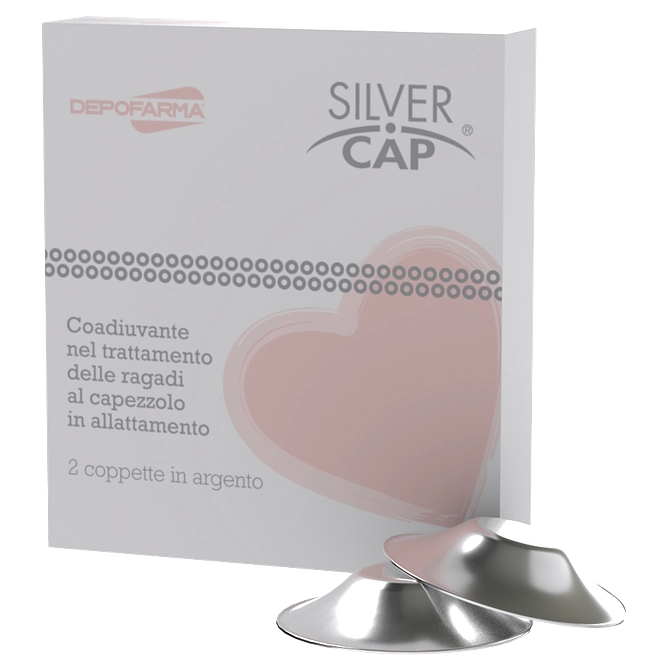 Silver Cap Coppette In Argento Copri Capezzoli Per Allattamento