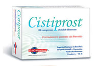 Integratore Cistiprost per prostata e vie urinarie, 20 compresse