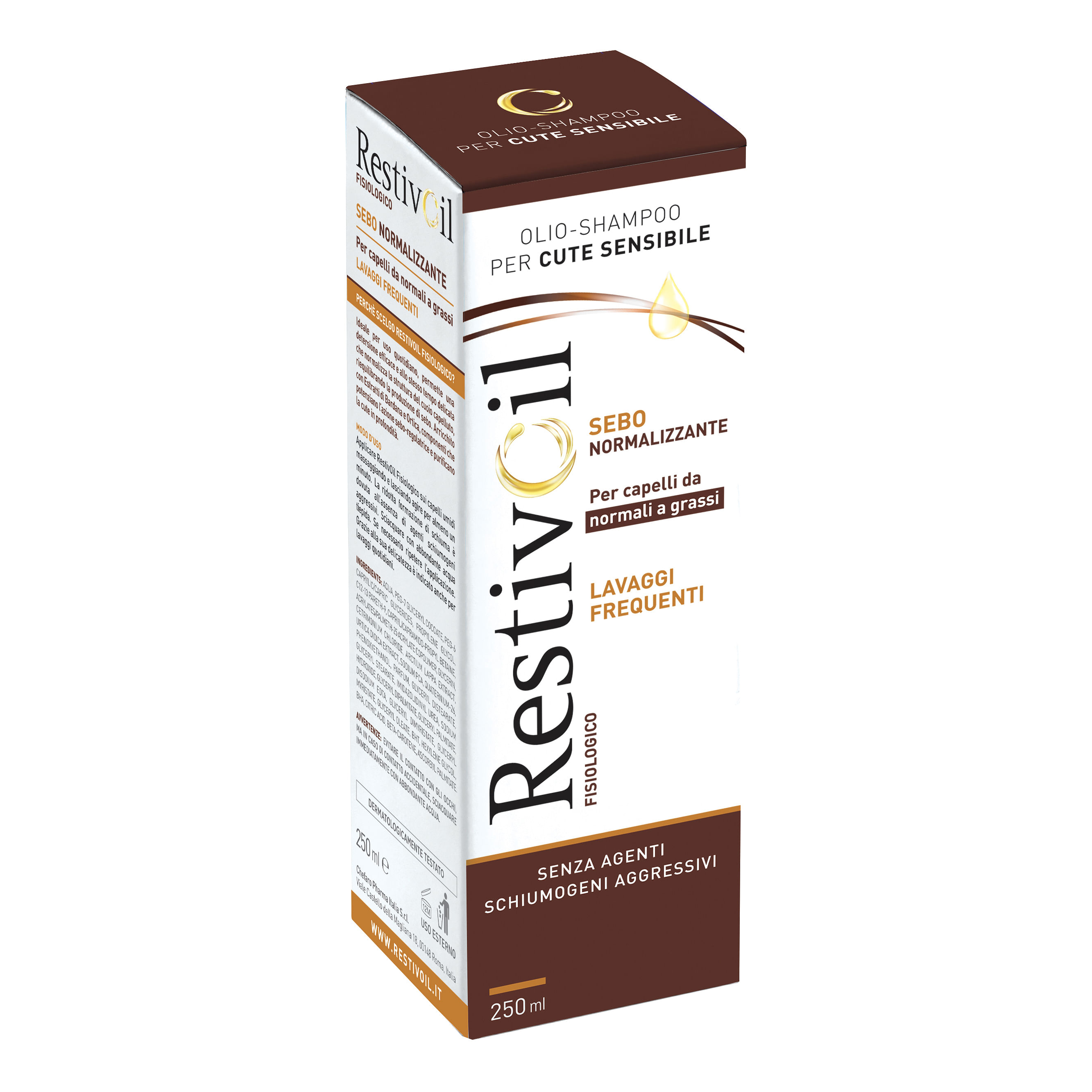 Restivoil Olioshampoo Fisiologico 250 Ml