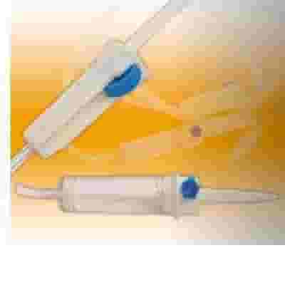 Deflussore per infusione Curain monouso con roller, 1 pz