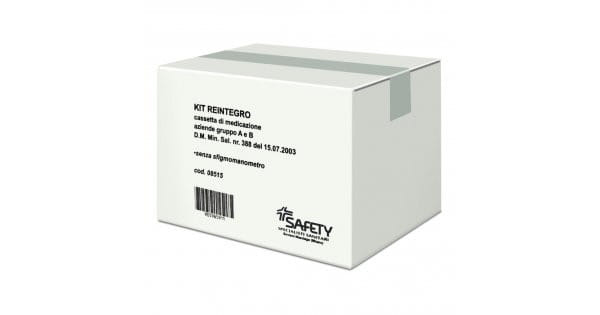 KIT REINTEGRO CASSETTA PRONTO SOCCORSO GRUPPO A/B